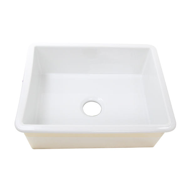Orleans Collection Dualmount Fireclay Kitchen Sink