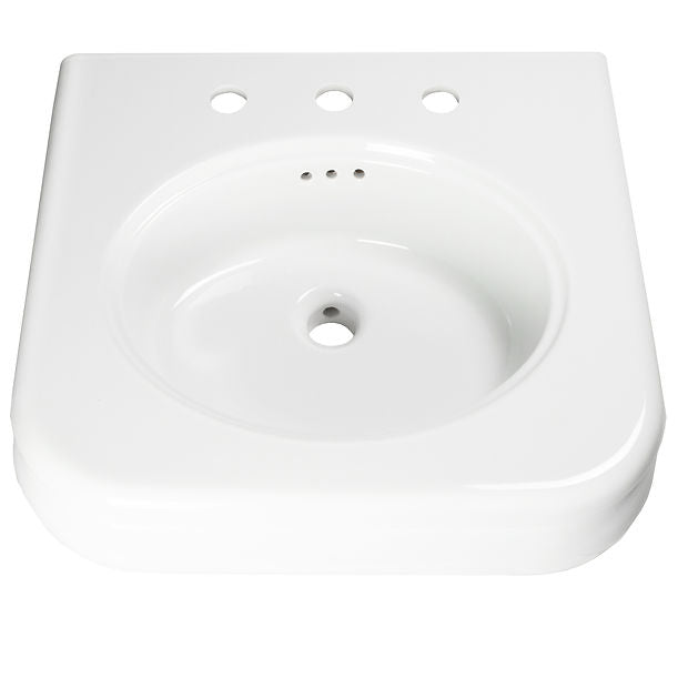 Victorian Collection Fine Fireclay 22" Wallmount Sink