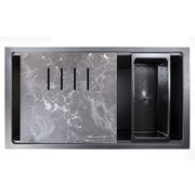 Nantucket Plymouth Collection Granite Composite Workstation sink