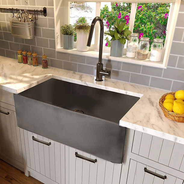 Nantucket 33" Farmhouse Fireclay Sink