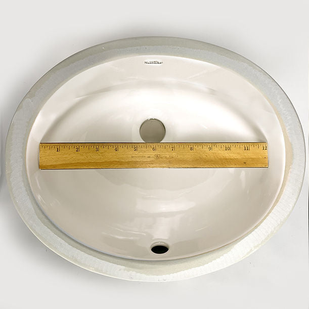 Nantucket 13" X 10" Undermount Ceramic Sink