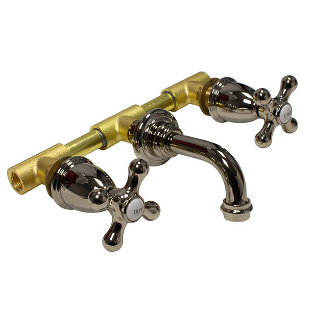 Victorian Collection Bathroom Faucet with Short Spout