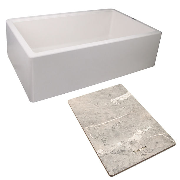 Nantucket - 33" Prep Station Reversible Granite Composite Sink