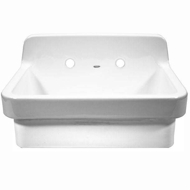 Nantucket 23.5" High Density Ceramic Utility/Laundry/Bar/Kitchen Sink