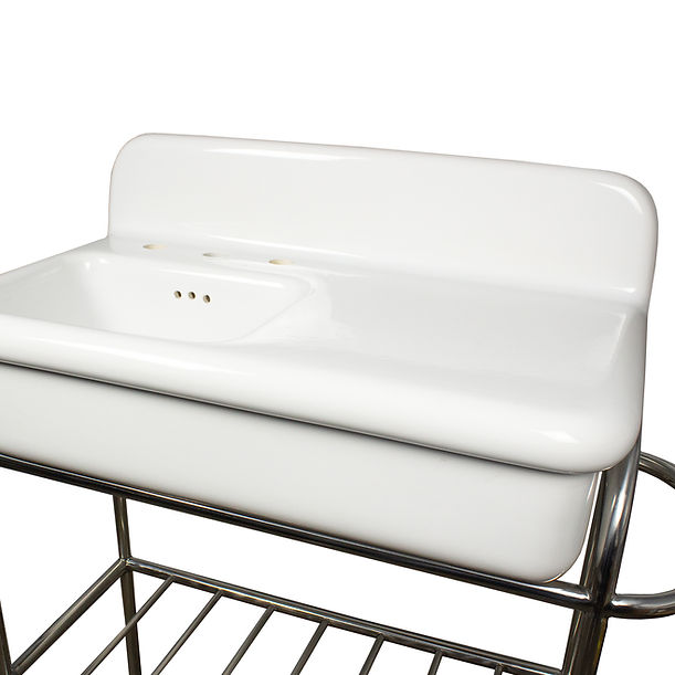 Nantucket Fireclay 30s Style Sink Stand Finished