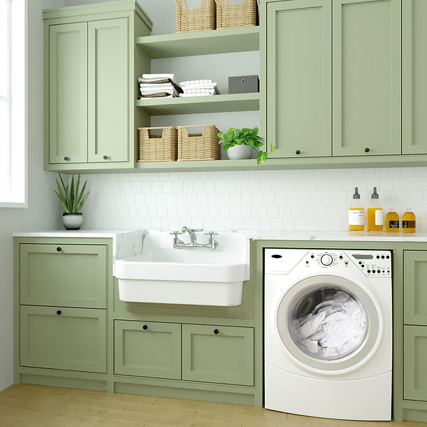 Nantucket 23.5" High Density Ceramic Utility/Laundry/Bar/Kitchen Sink