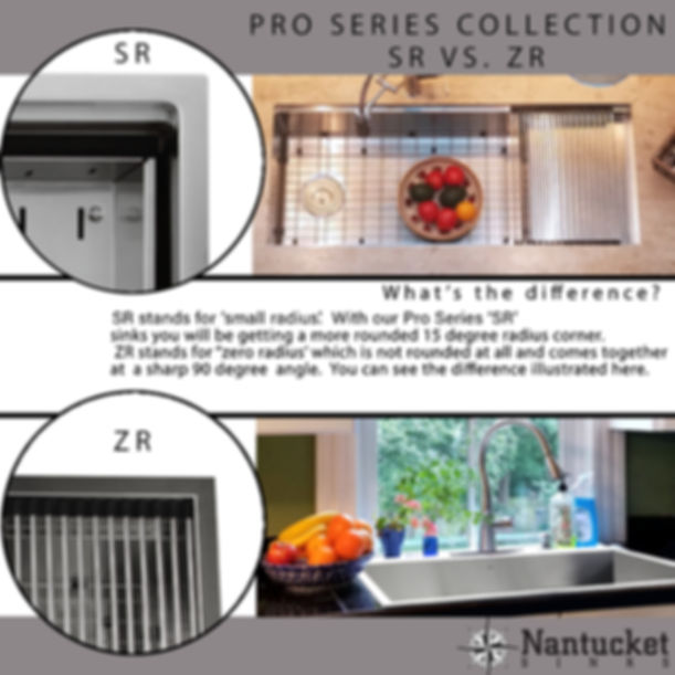 25" Pro Series Small Rectangle Single Bowl Self Rimming Small Radius Stainless Steel Drop In Kitchen Sink (3 Hole)
