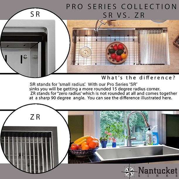 Nantucket 33" Double Bowl Farmhouse Apron Front Stainless Steel Kitchen Sink