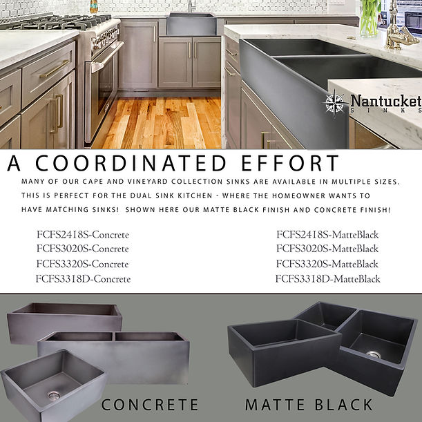 Nantucket 30" Farmhouse Fireclay Sink