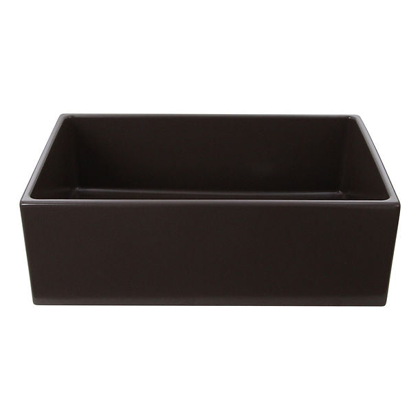 Nantucket 30" Farmhouse Fireclay Sink with Drain and Grid