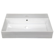 Nantucket 28" Fireclay Wallmount/Console Mount Bathroom Sink