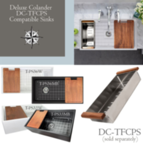 Nantucket 36" Matte Black Farmhouse Workstation Fireclay Sink with Offset Drain