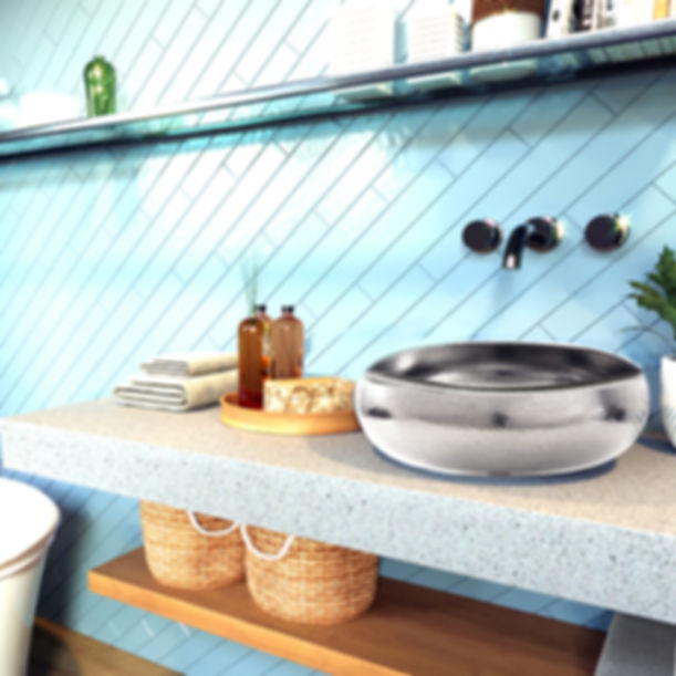Nantucket Monte Carlo Italian Fireclay Vanity Sink