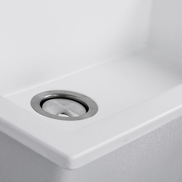Nantuket Sinks 27" Single Bowl Dualmount Granite Composite Kitchen Sink