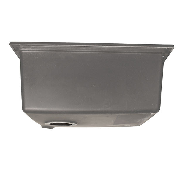 Nantucket 22" Dualmount Granite Composite Prep-Station with Side Set Drain