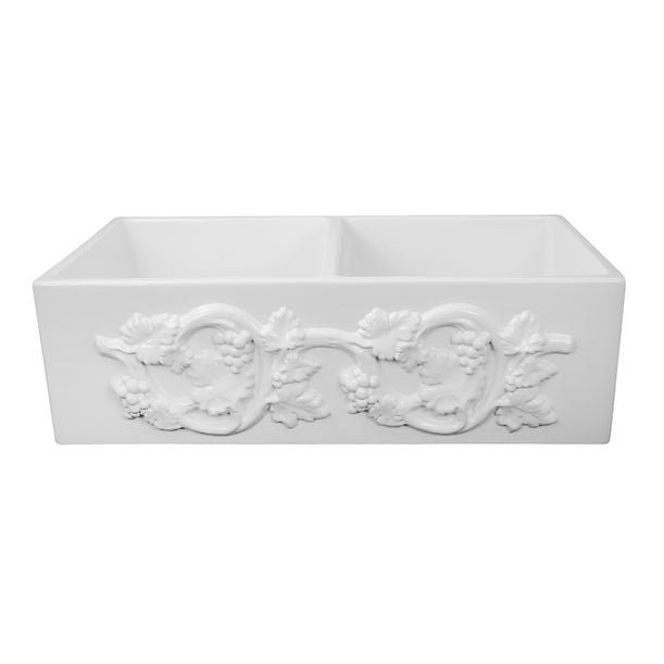 Nantucket Double Bowl Farmhouse Fireclay Sink