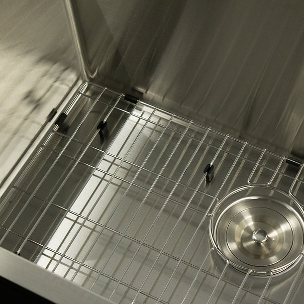 30" Stainless Steel Laundry Sink with 12" bowl depth