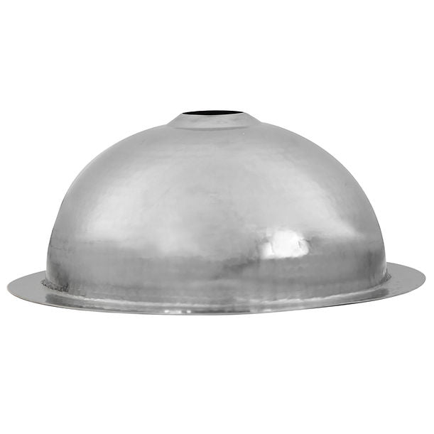 Nantucket ROS 13" Hand Hammered Stainless Steel Round Bar Sink