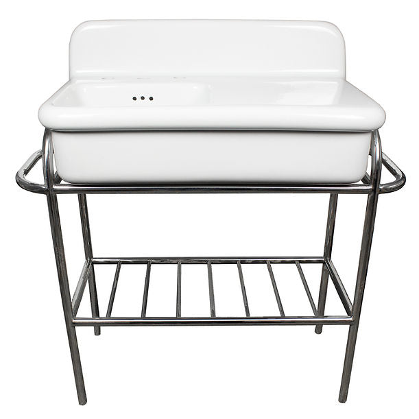 Nantucket Fireclay 30s Style Sink Stand Finished