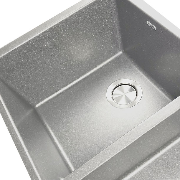 Nantucket Undermount Double Equal Bowls with Low Divide - Granite Composite Sink