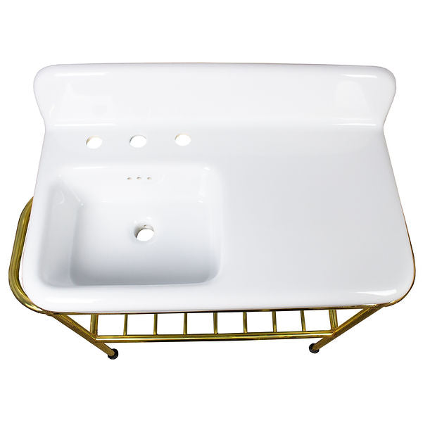 Nantucket Fireclay 30s Style Sink Stand Finished