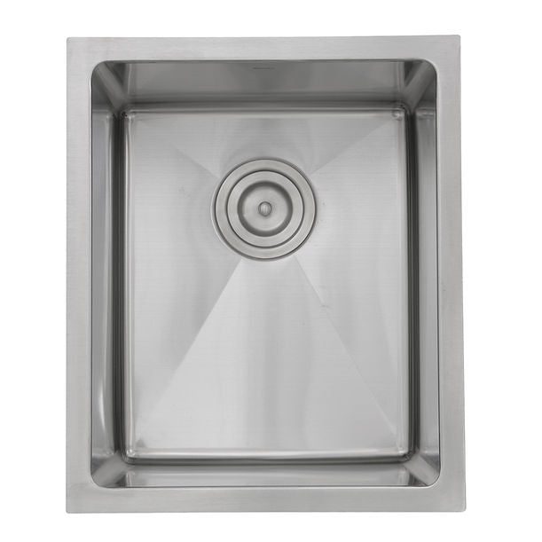 Nantucket SR1815 - 15" Pro Series Rectangle Undermount Small Radius Stainless Steel Bar/Prep Sink