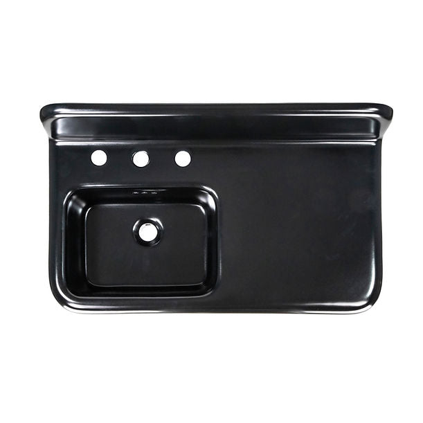 Nantucket Fireclay 30s Style Sink with integral Ledge
