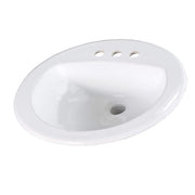 Nantucket 20.25" Drop-In Ceramic Vanity Sink DI2017-4