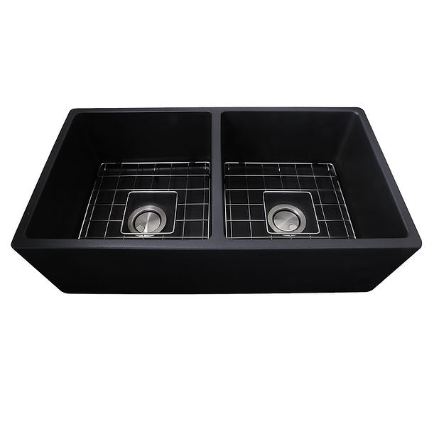 Nantucket Double Bowl Farmhouse Fireclay Sink