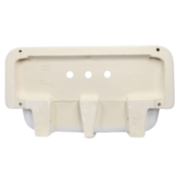 Nantucket Fireclay Utility Sink in all white NS-VCU36