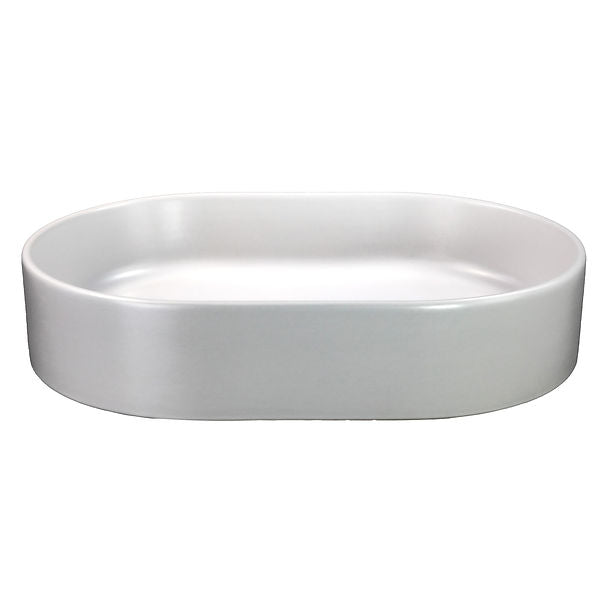 Nantucket Orta Italian Fireclay Vanity Sink - Matte White
