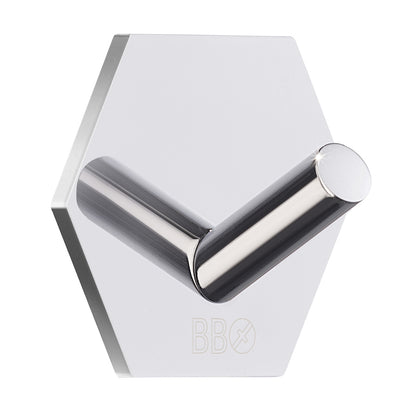 BESLAGSBODEN - Single Hook, Hexagon, Self-adhesive