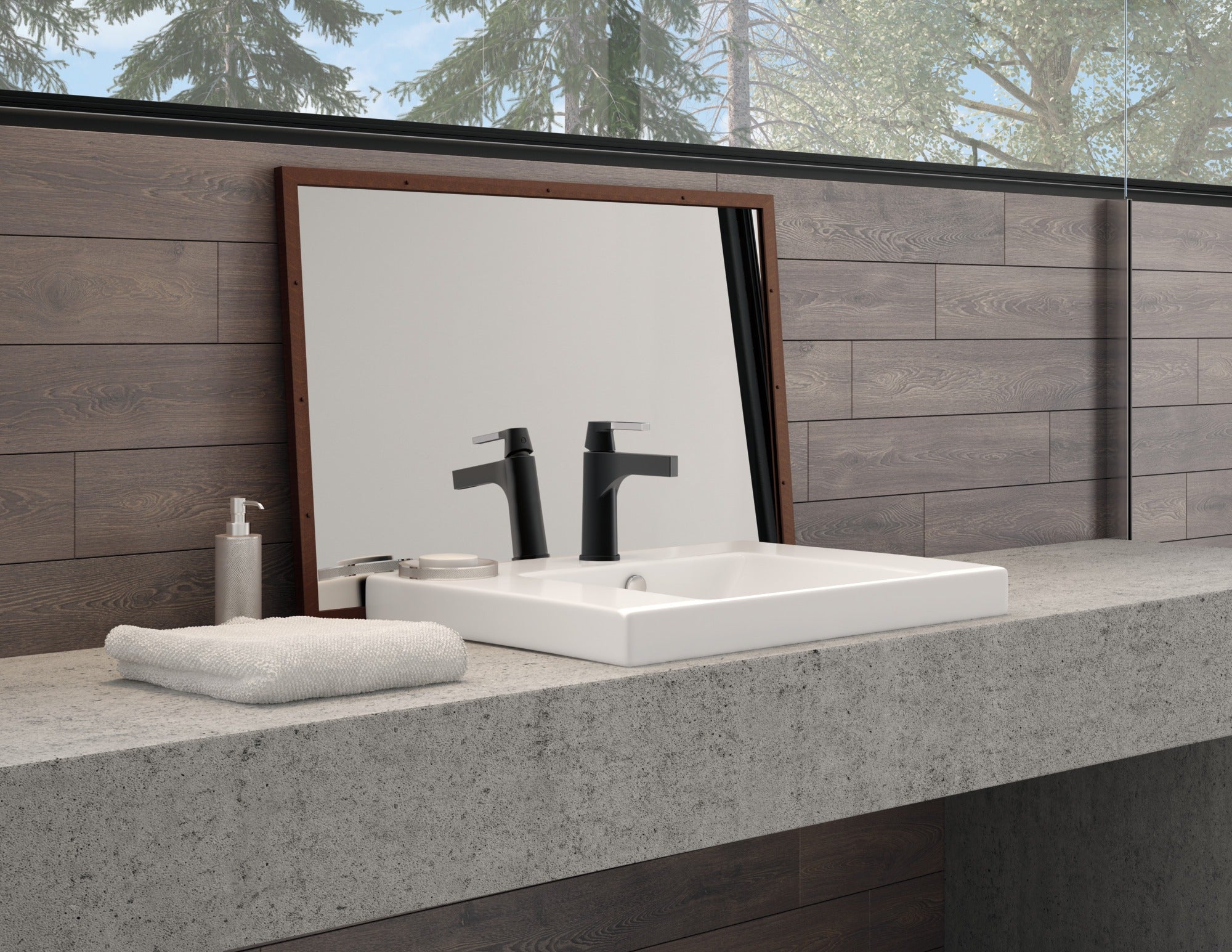 Delta Zura® Single Handle Bathroom Faucet