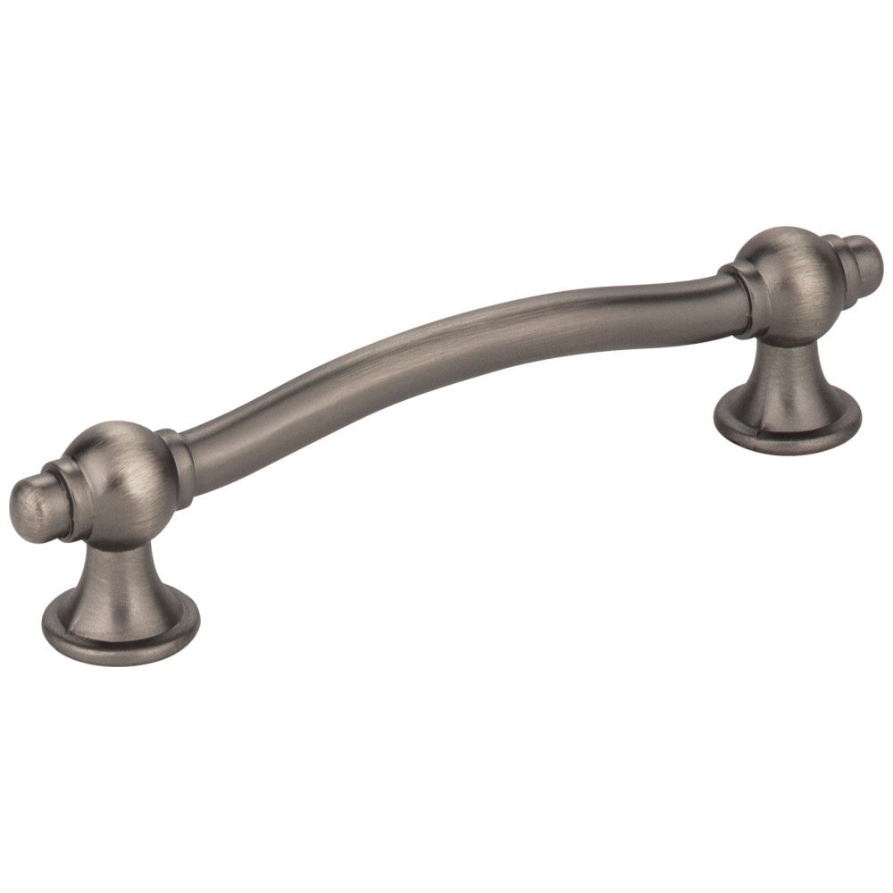 Hardware Resources 96 mm Center-to-Center Satin Nickel Syracuse Cabinet Bar Pull