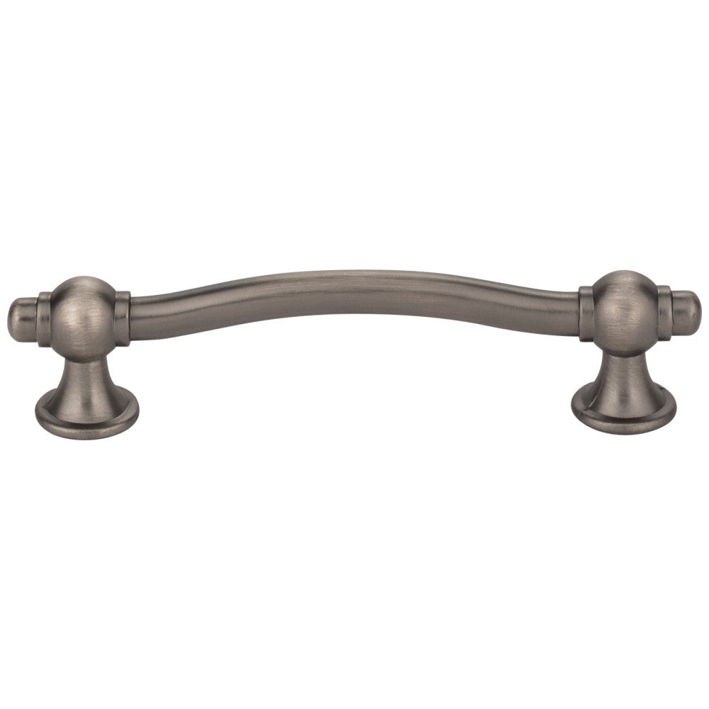 Hardware Resources 96 mm Center-to-Center Satin Nickel Syracuse Cabinet Bar Pull