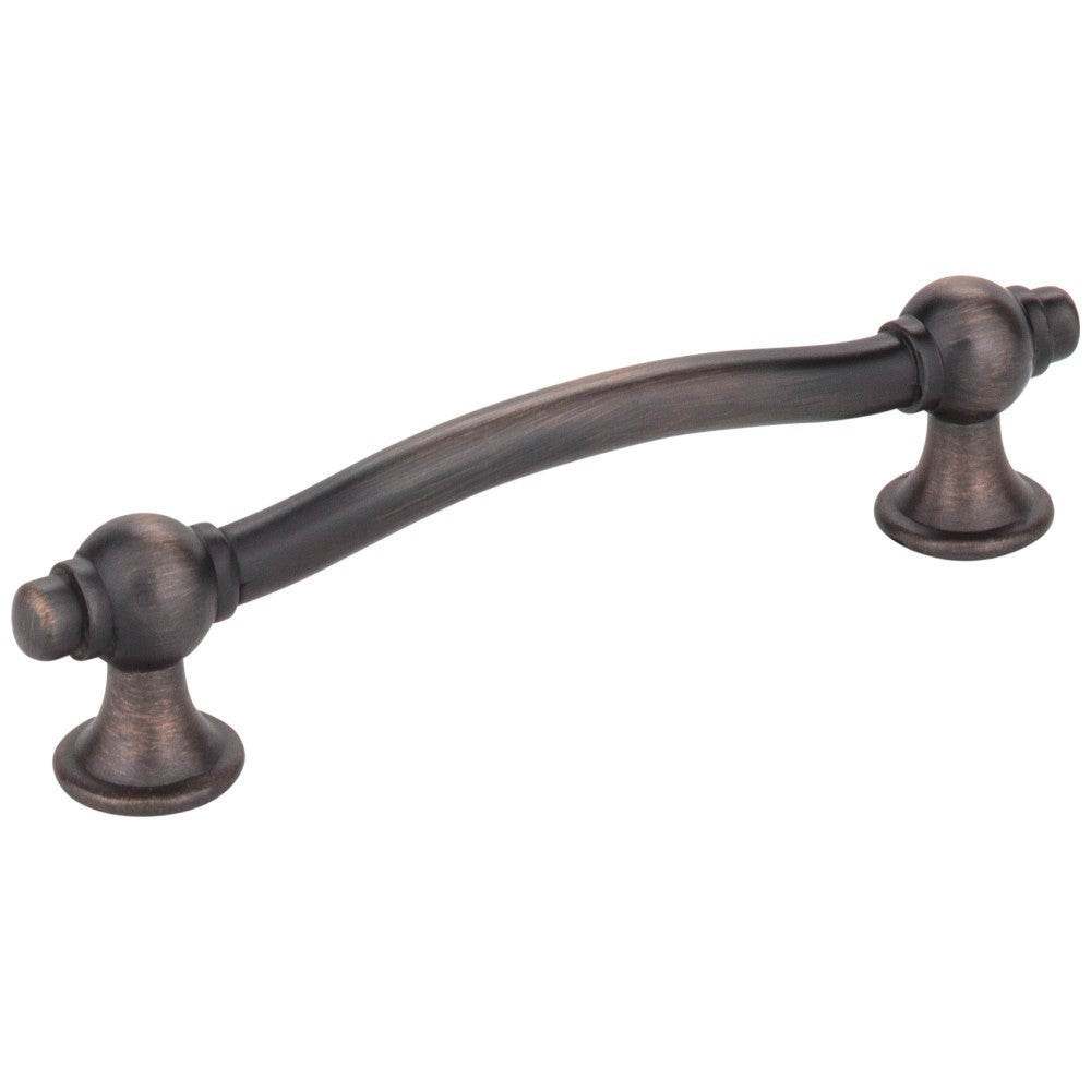 Hardware Resources 96 mm Center-to-Center Satin Nickel Syracuse Cabinet Bar Pull