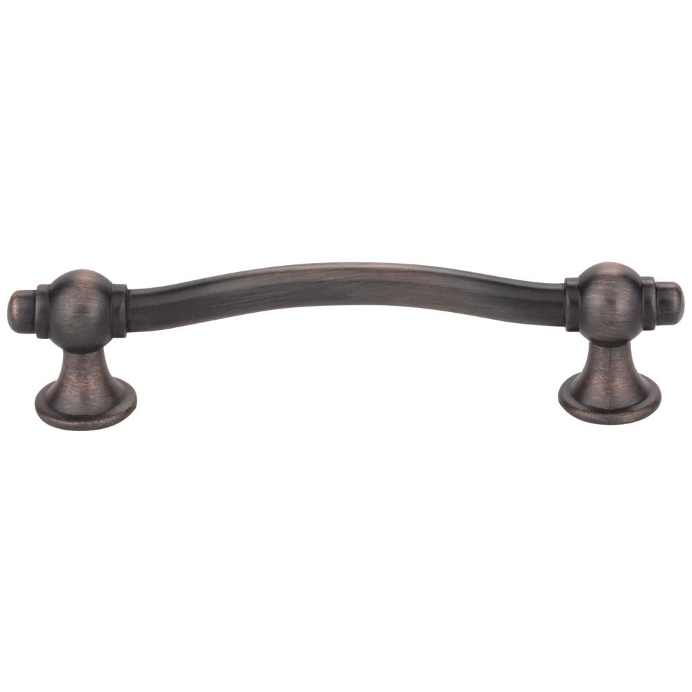 Hardware Resources 96 mm Center-to-Center Satin Nickel Syracuse Cabinet Bar Pull