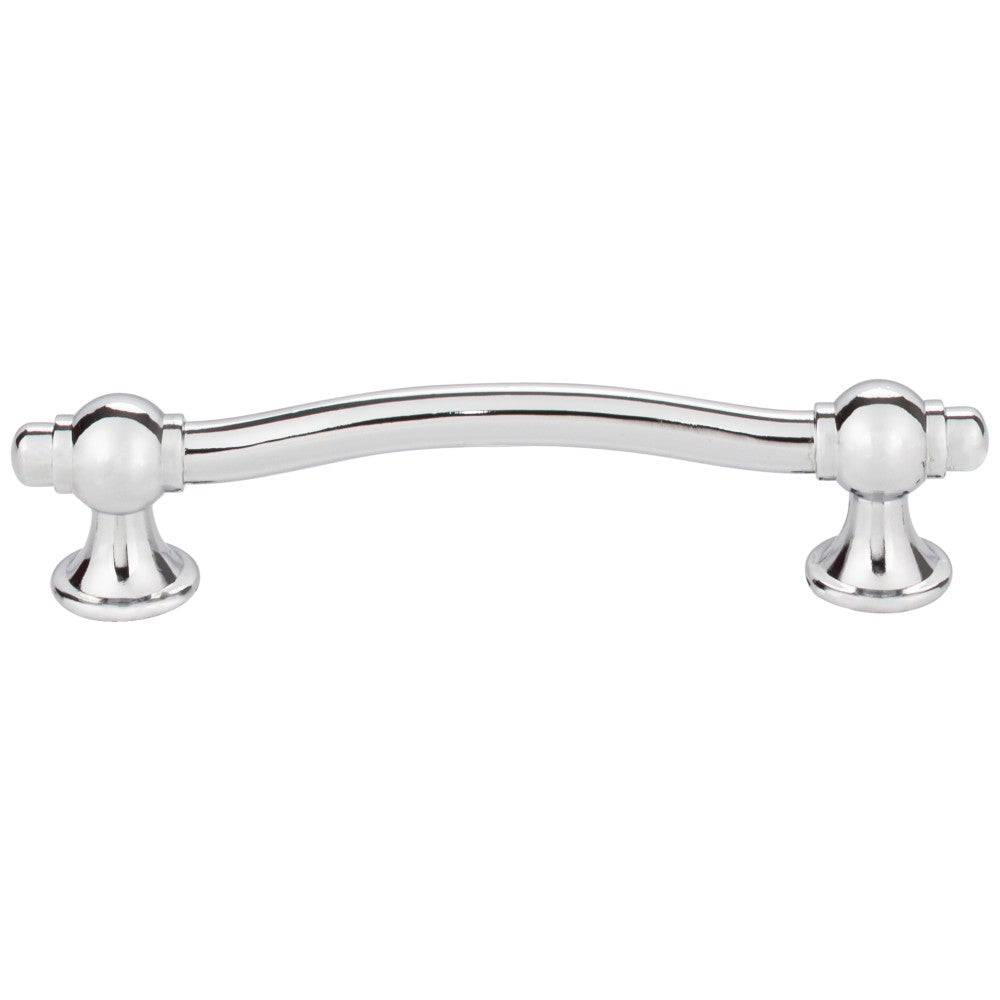 Hardware Resources 96 mm Center-to-Center Satin Nickel Syracuse Cabinet Bar Pull