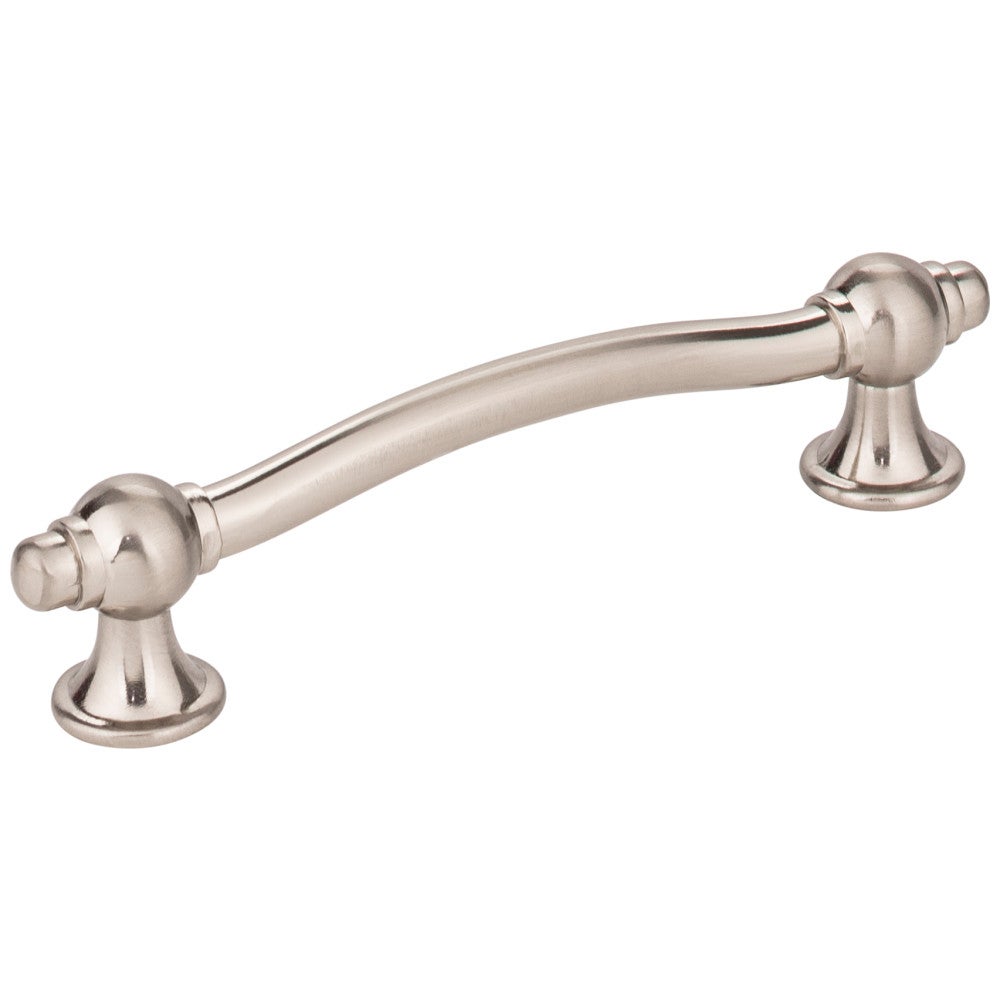 Hardware Resources 96 mm Center-to-Center Satin Nickel Syracuse Cabinet Bar Pull