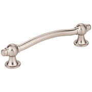 Hardware Resources 96 mm Center-to-Center Satin Nickel Syracuse Cabinet Bar Pull