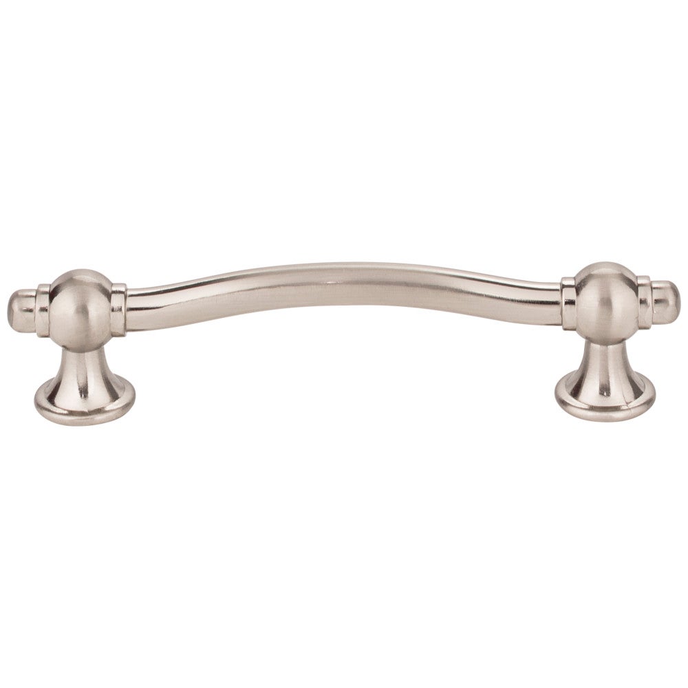 Hardware Resources 96 mm Center-to-Center Satin Nickel Syracuse Cabinet Bar Pull