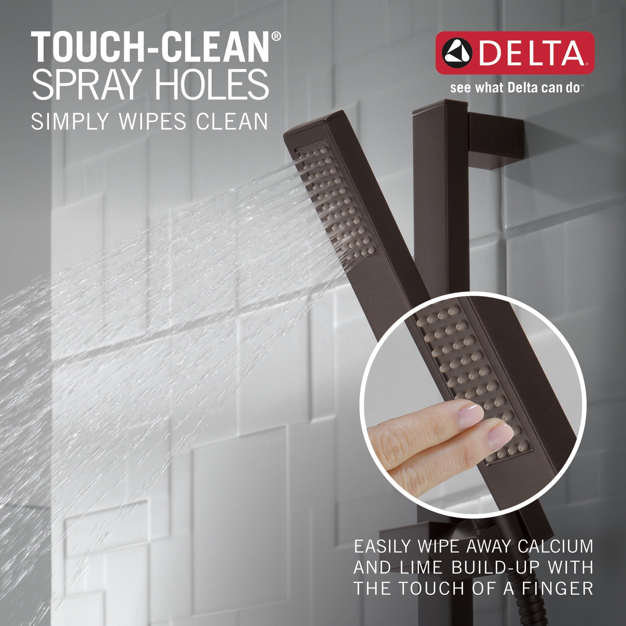 Delta Vero® Premium Single-Setting Slide Bar Hand Shower