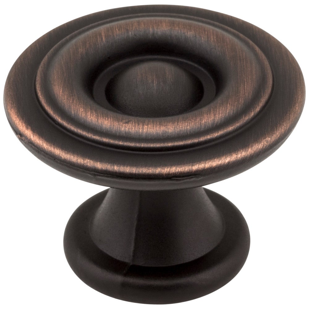 Hardware Resources 1-3/16" Diameter Satin Nickel Button Syracuse Cabinet Knob