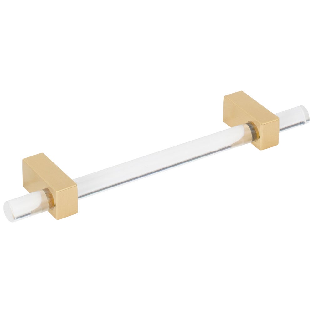 Hardware Resources 96 mm Center-to-Center Satin Nickel Spencer Cabinet Bar Pull