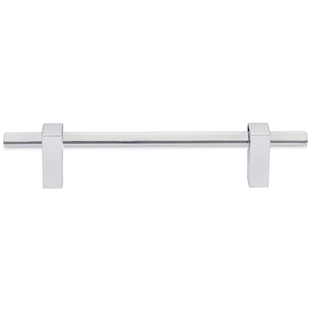 Hardware Resources 96 mm Center-to-Center Satin Nickel Spencer Cabinet Bar Pull