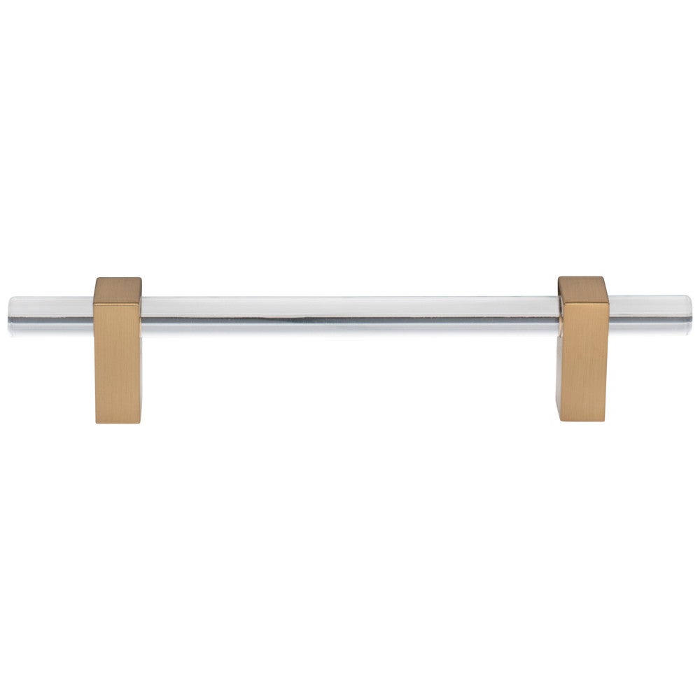 Hardware Resources 96 mm Center-to-Center Satin Nickel Spencer Cabinet Bar Pull