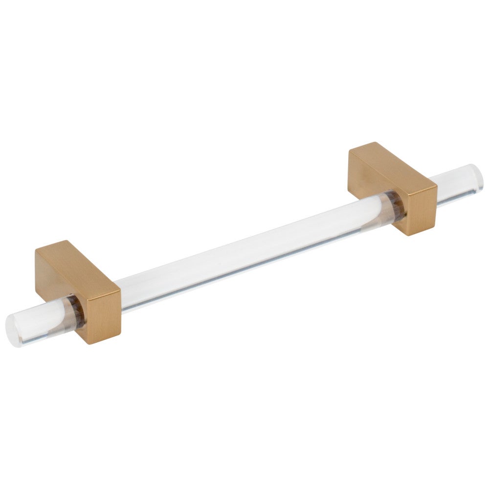 Hardware Resources 96 mm Center-to-Center Satin Nickel Spencer Cabinet Bar Pull
