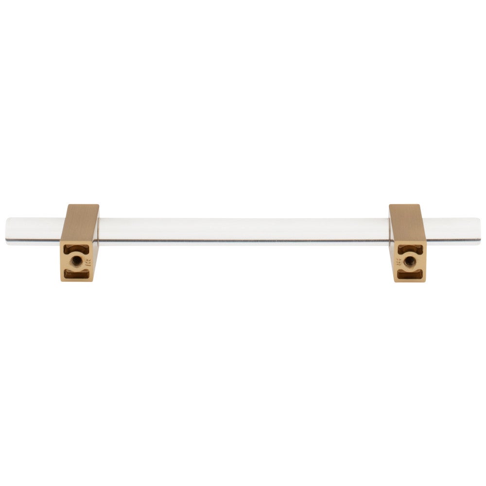 Hardware Resources 96 mm Center-to-Center Satin Nickel Spencer Cabinet Bar Pull