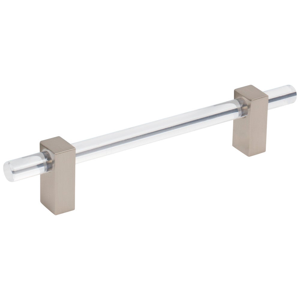 Hardware Resources 96 mm Center-to-Center Satin Nickel Spencer Cabinet Bar Pull