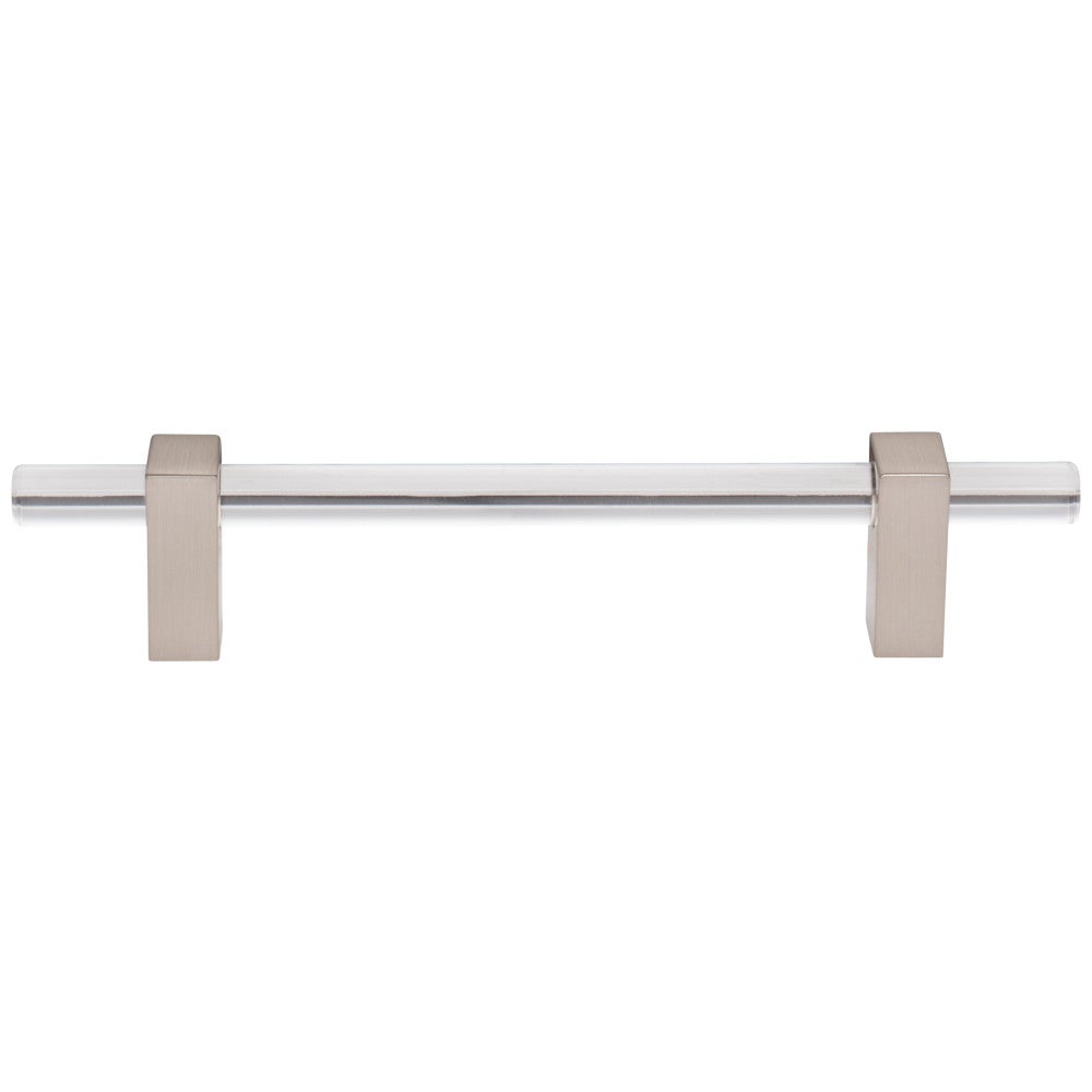Hardware Resources 96 mm Center-to-Center Satin Nickel Spencer Cabinet Bar Pull